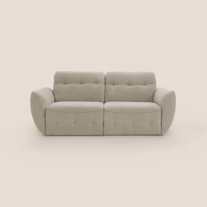 Cerbero divano 2 e 3 posti in morbido bouclé impermeabile T07 beige