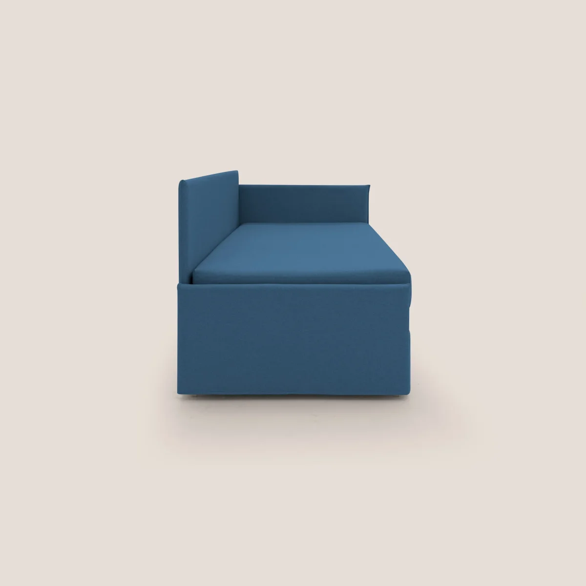 Durini Divano duplex con doppio letto in tessuto simil cotone impermeabile T13 blu - immagine 6