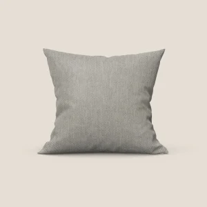 Miami cuscino disponibile in diversi colori realizzato in morbido tessuto impermeabile T14 tortora